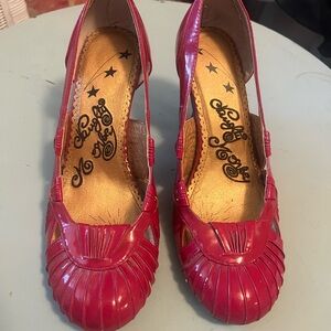 Naughty Monkey Red Heels